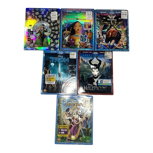 Walt Disneys 6 Blu-Ray + DVD + Digital Copy Mix Bundle - Picture 2 of 4